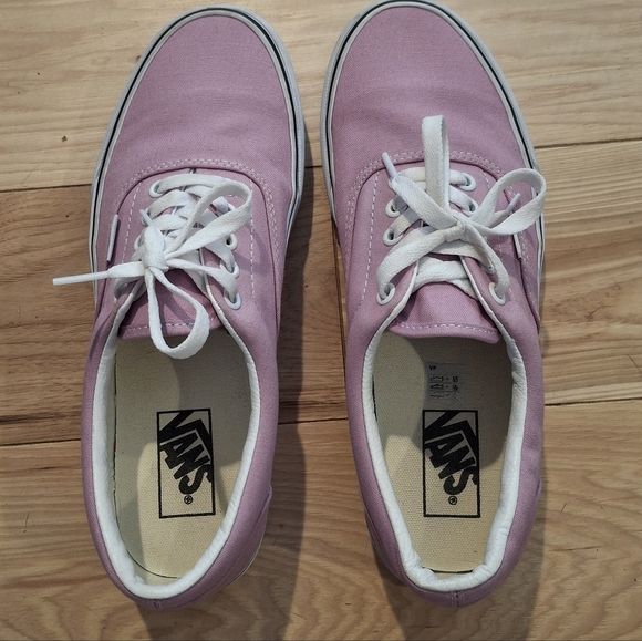 VANS Era Skate Sneakers Shoes PINK Womens Size 10 EXCELLENT EUC Classic Style - Picture 1 of 8